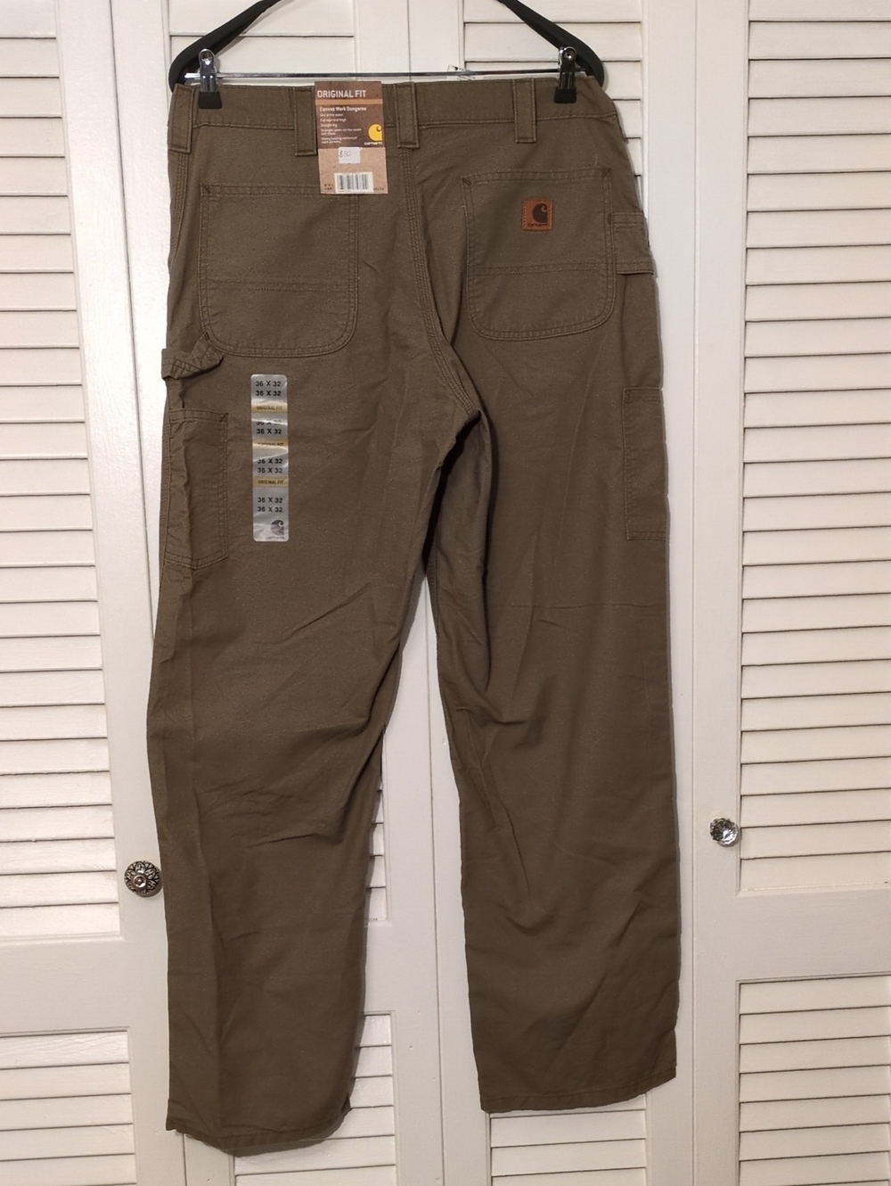 NWT Carhartt Men's Brown Cargo Pants